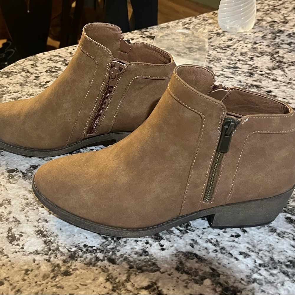 Maurices Brown Ankle Booties